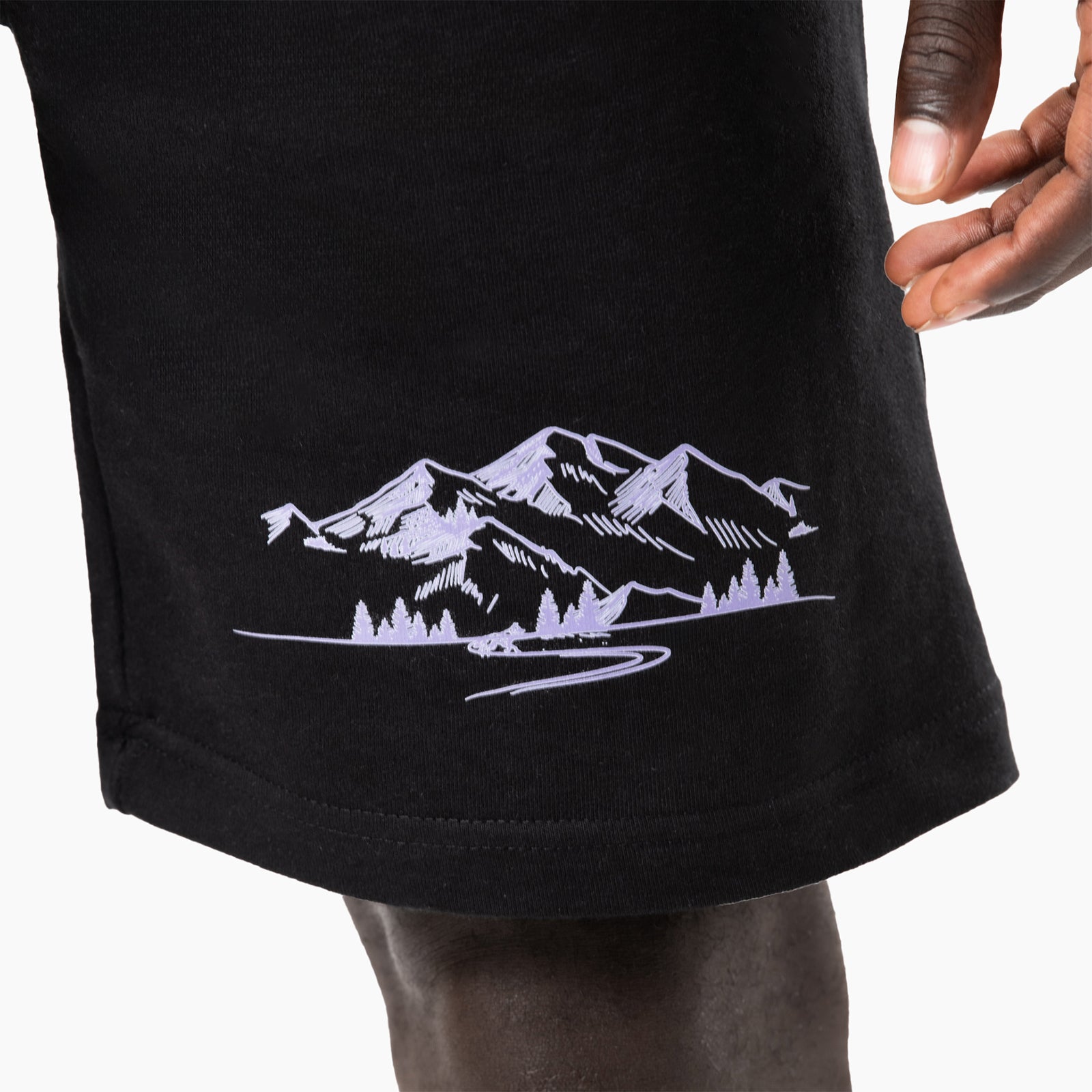 Black shorts Mountain