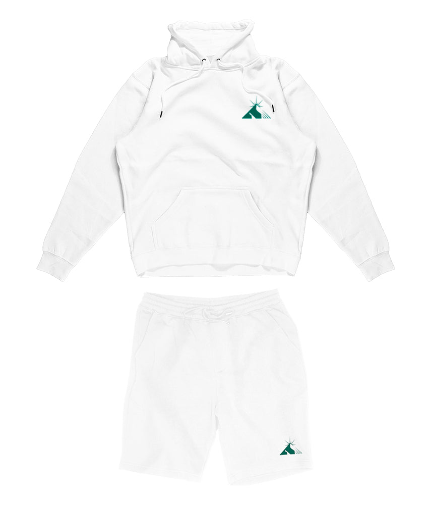 KIT Felpa + Pantaloncini ESSENTIALS OFF WHITE The Italian Dream Marvin Vettori