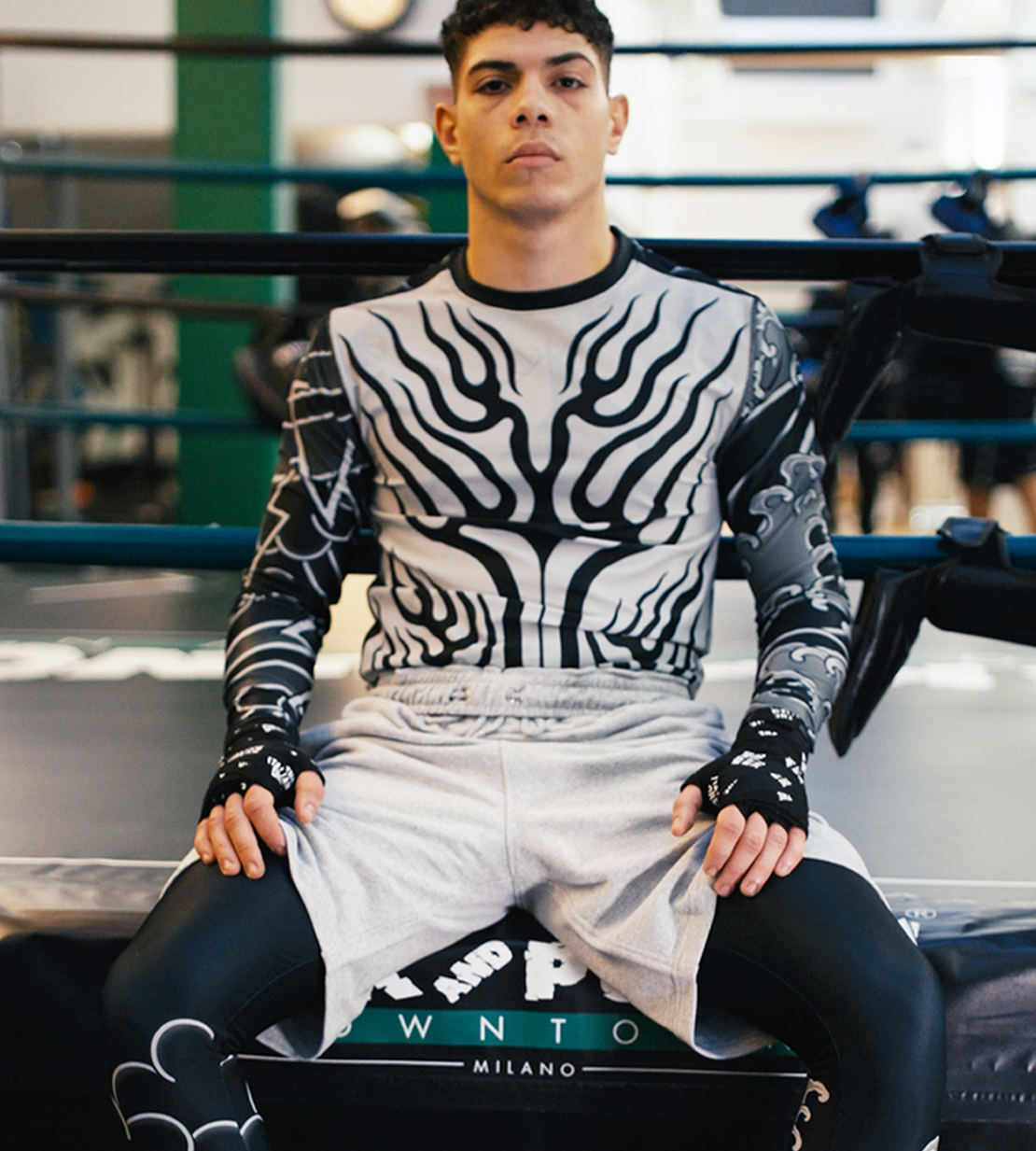 Rashguard Tattoo + Compression Short The Italian Dream