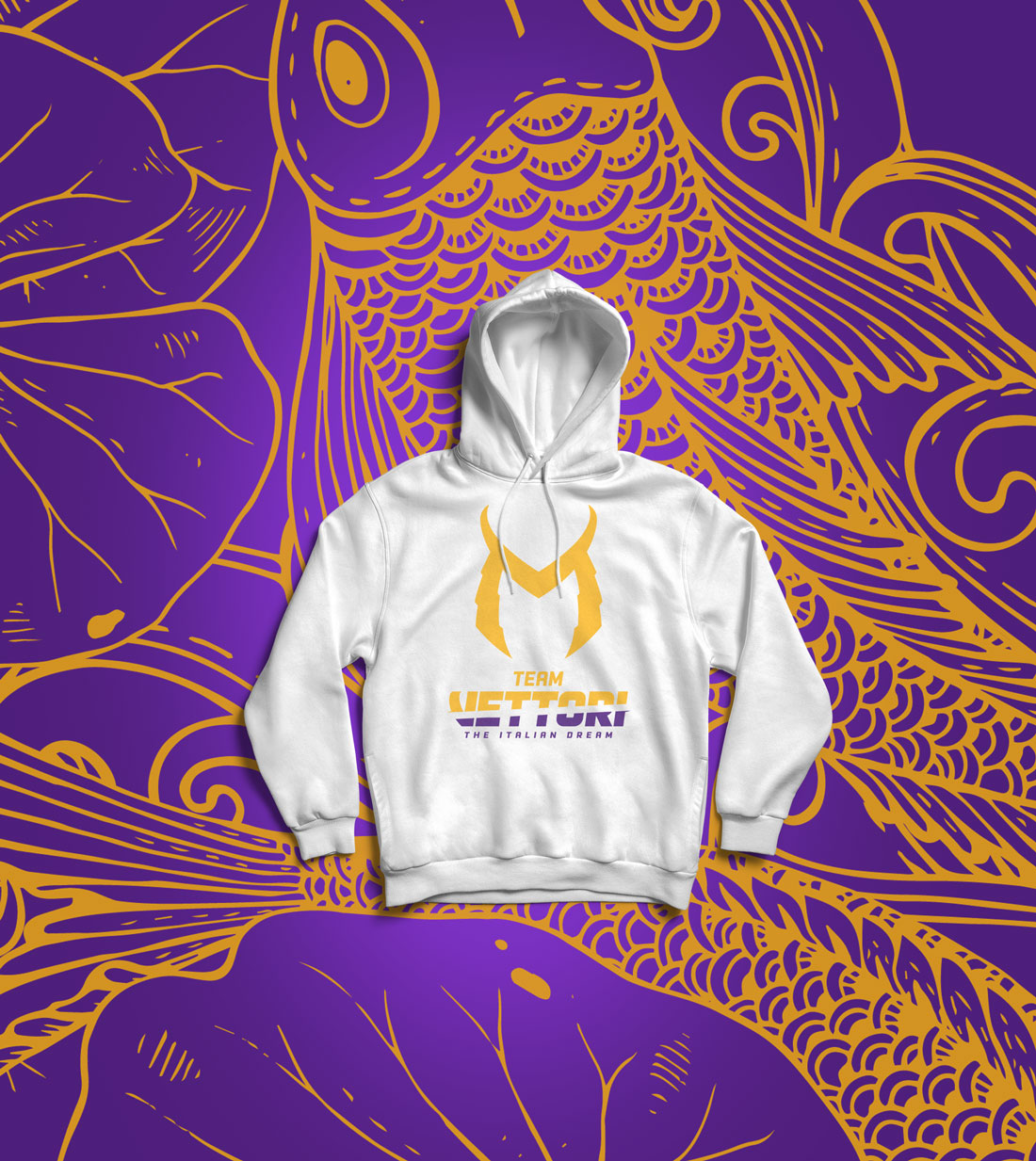Hoodie Team Vettori The Italian Dream
