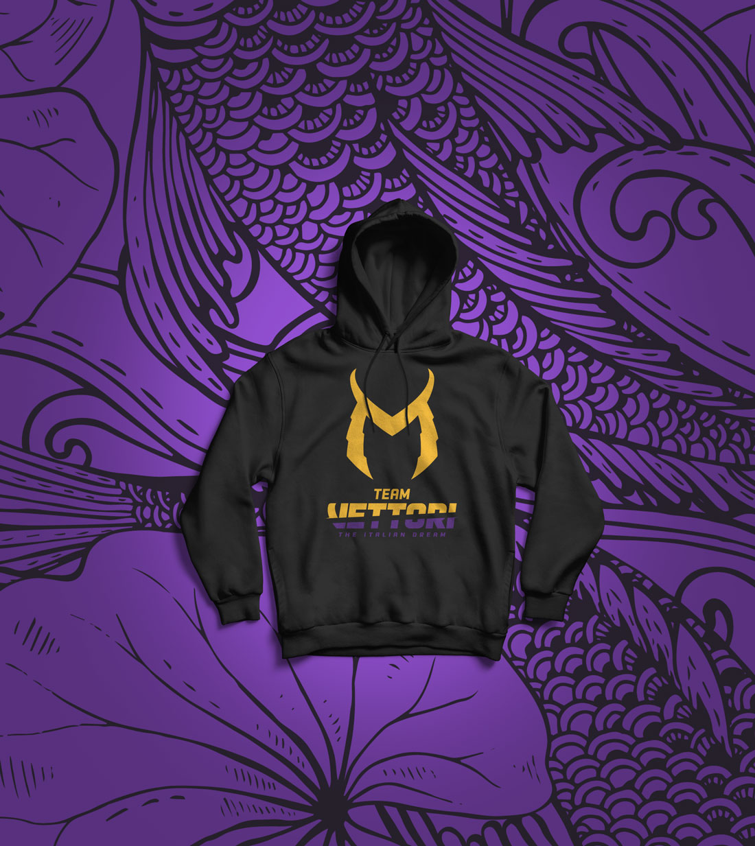 Hoodie Team Vettori The Italian Dream