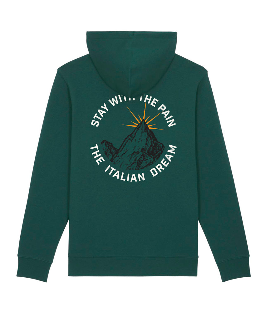 Hoodie "STAY WITH THE PAIN" The Italian Dream