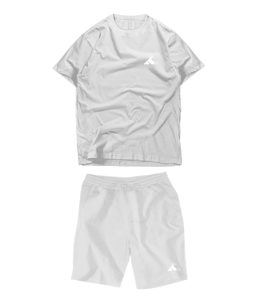 KIT T-shirt + Pantaloncini ESSENTIALS GREY The Italian Dream Marvin Vettori