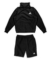 KIT Felpa + Pantaloncini ESSENTIALS BLACK The Italian Dream Marvin Vettori