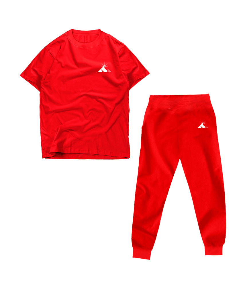 KIT T-shirt + Pantaloni ESSENTIALS RED The Italian Dream Marvin Vettori